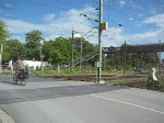 Ein Seehas Triebzug fhrt aus der Abstellanlage in den Bahnhof Konstanz. 19. Juli 2008