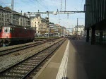 S-Bahn bei der Einfahrt in St.