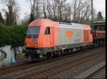 RTS 2016 905 mit Baustellenverkehr von Düsseldorf am 14.