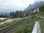 111 034-6 fhrt mit R 5421 von Mnchen nach Innsbruck aus dem Haltepunkt Allerheiligenhfe.