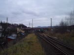 475 111 fuhr am 05.12.15 Pendelfahrten zwischen Sokolov und Hřebeny. Hier zu sehen bei der Einfahrt Svatava.