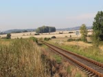 742 242-1 fuhr am 23.08.18 einen Messzug nach Luby u Chebu durch Třebeň.