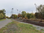 750 708 und 750 706 mit dem R 1227 zu sehen am 17.10.19 in der Ausfahrt Jeneč