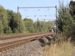 130 010-2 fuhr mit einem Kohlenzug am 21.09.20 durch Želenice n.Bílinou.