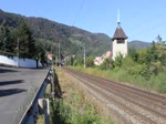 151 006 (E499 2006) mit dem R 607 zu sehen am 21. 09.19 in Vanov.