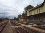 363 047-2 (ausgeliehen von Cargo) zu sehen am 18.09.15 mit dem Sp 1694 in Tršnice.