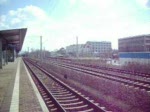 372 fhrt mit Gterzug durch den S- Bahnhof Dresden - Dobritz in Richtung Dresden Hbf,aufgenommen am 22.03.02008