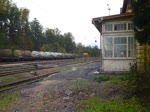 242 249-1 mit dem OS 7029 am 06.10.17 in Dasnice.