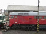 720 139 drckt die Tschechische Taigatrommel 781 600 in Richtung Drehscheibe des BW Chomutov. 24.03.07