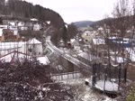 475 111 fuhr am 03.12.22 die Pendelfahrten von Sokolov nach Kraslice und zurück. Hier ist der Zug in Kraslice bei der Rückfahrt zu sehen.