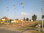 Ausfahrt einer Triebzug-Garnitur mit 117-216 der MAV-START aus Vasarosnameny, Ungarn, 24.6.16