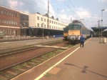 431-341 fährt mit einem Schnellzug aus Debrecen, 10.7.16