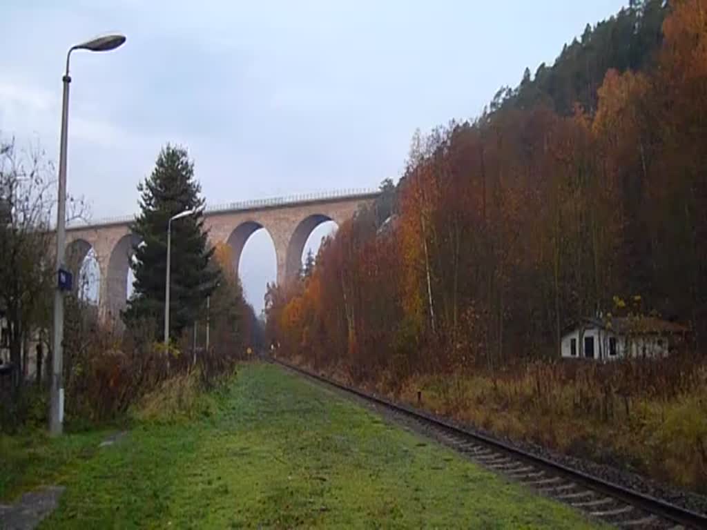 V60 1264 der RIS zu sehen am 06.11.15 früh in Pirk.