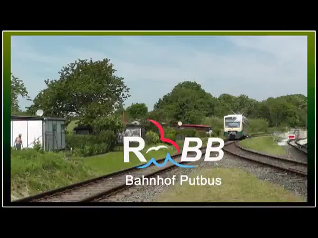 Zug- und Rangierbetrieb beim Putbuser Bahnhofsfest beobachtet. - 11.06.2017
